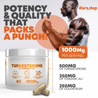 Turkesterone & Tongkat Ali